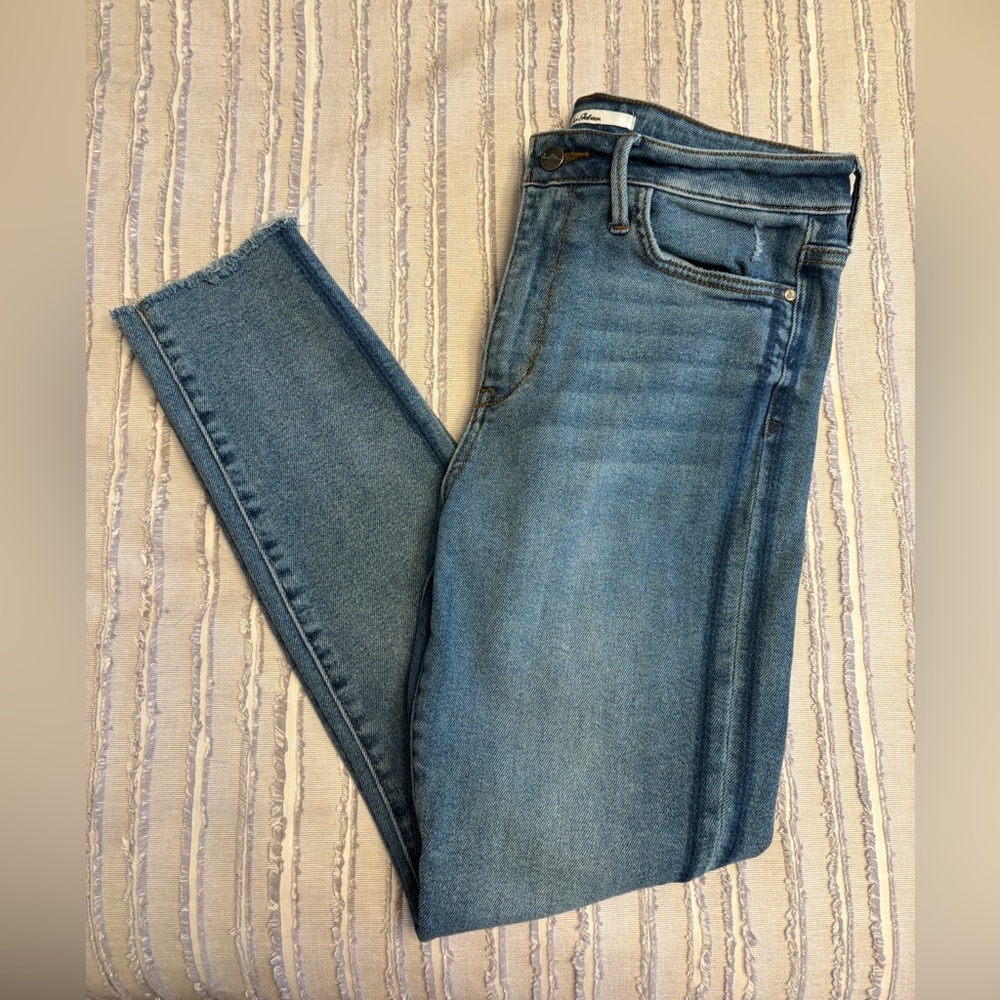 EUC Sam Edelman Jeans with Double Leg Stripe Size 30